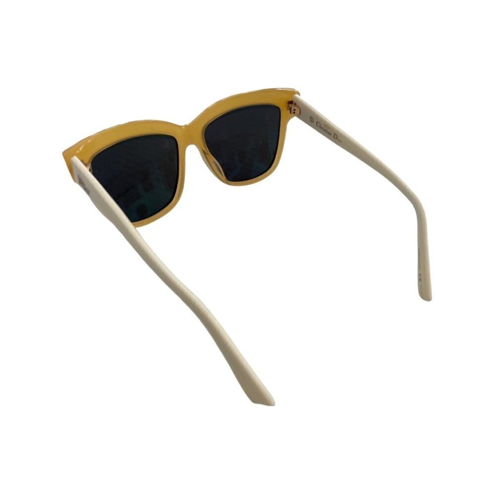 Dior Graphic 39C48 white green sunglasses - Picture 3 of 8